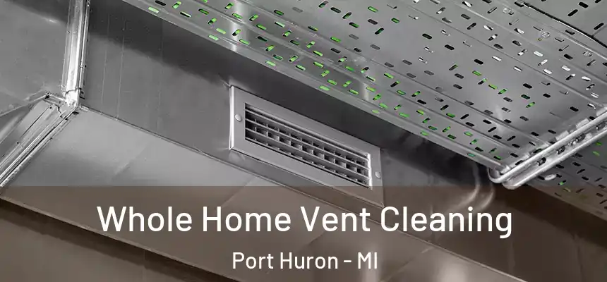 Whole Home Vent Cleaning Port Huron - MI